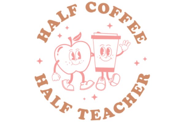 Half Coffee, Half Teacher: A Playful Logo for a Coffee Shop with a Teacher's Heart