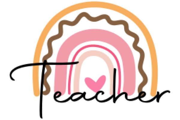 A Delightful Teacher's Logo with a Heartfelt Touch