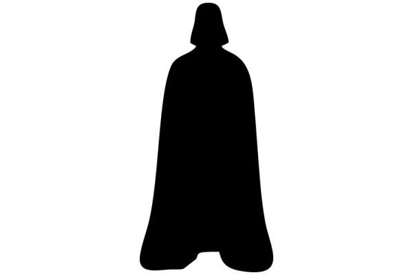 Silhouette of a Darth Vader Figure