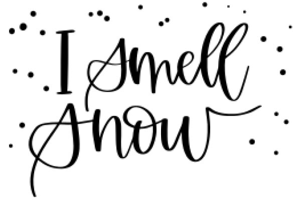Aromatic Affirmation: Embrace the Power of Scent with 'I Smell Snow'