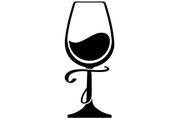 Elegant Wine Glass Icon: A Symbol of Celebration and Relaxation