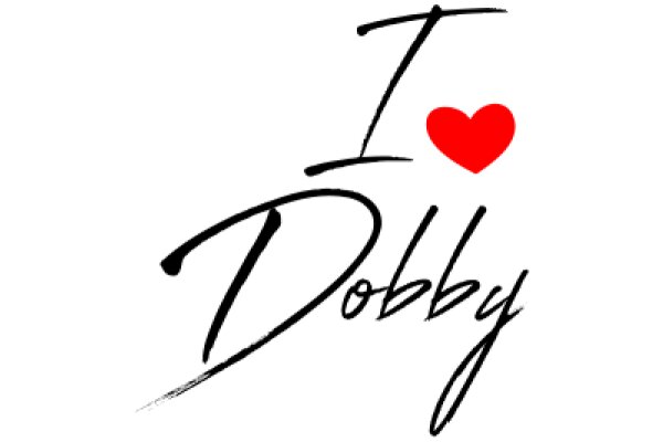 A Heartfelt Affection for Dobby: A Graphic Design with a Touch of Love