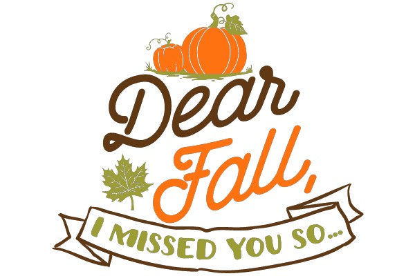 Seasonal Greetings: Fall's Return