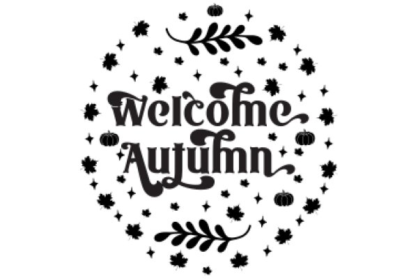 Welcome Autumn: A Seasonal Greeting with a Festive Flair