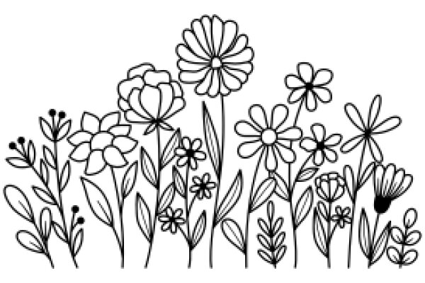 Floral Illustration: A Symphony of Nature's Beauty