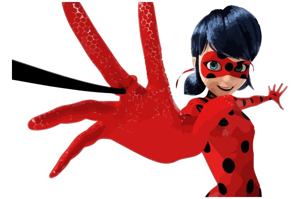 Guardian of the City: Ladybug's Stance of Power