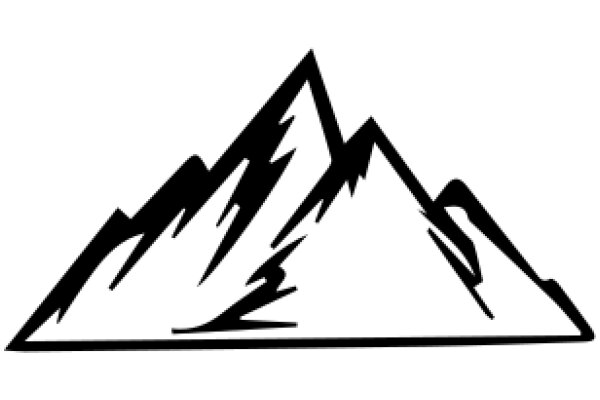 Simplistic Mountain Icon