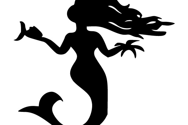 Mermaid Silhouette