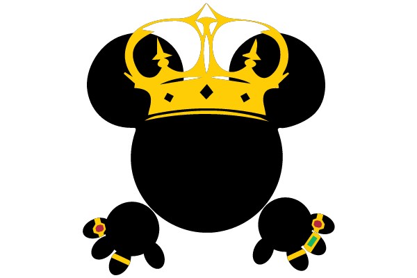 Mickey Mouse as a Royal King