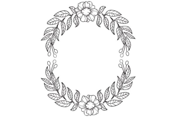 Elegant Floral Design: AFlower Wreath