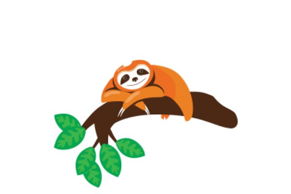A Cozy Sloth's Rest on a Branch