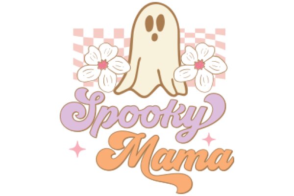 Spooky Mama: A Halloween-themed logo for a brand or business.