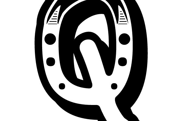 Horseshoe Letter Q