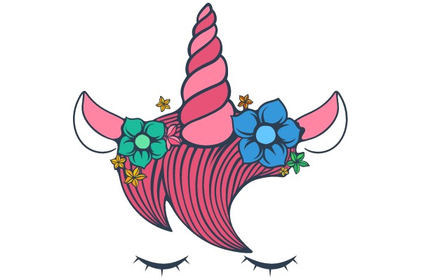Enchanted Floral Unicorn