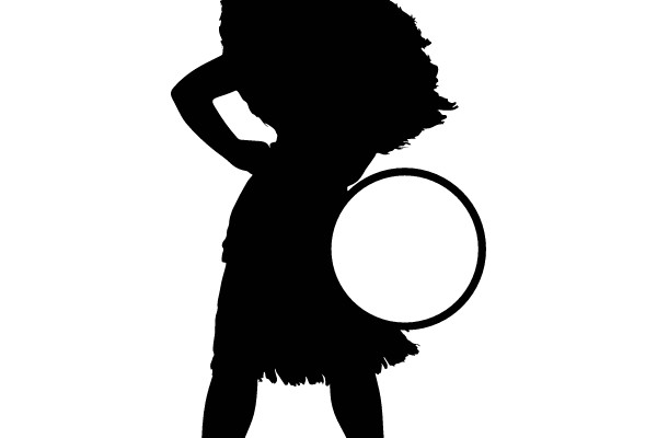 Hula Dancer Silhouette