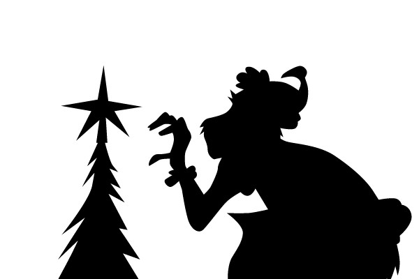 Holiday Decoration Silhouette