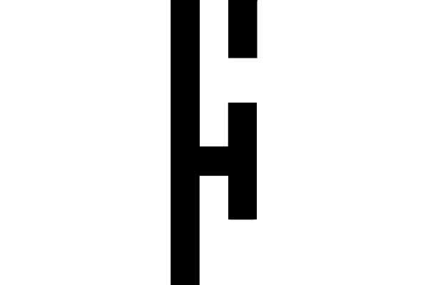 Black Gothic Letter F