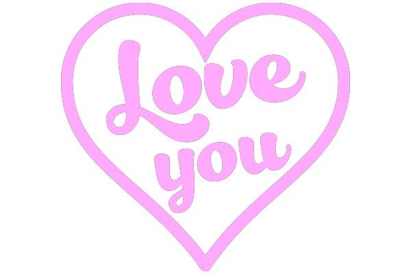 Romantic Heart Message