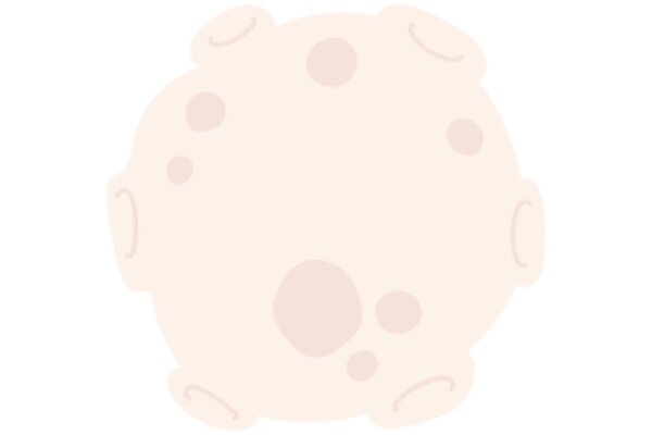 A Whimsical Pink Character with a Smile