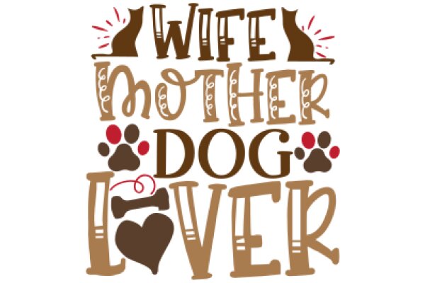Wife, Mother, Dog Lover: A Heartfelt Tribute to the Unbreakable Bond Between a Woman and Her Furry Companion