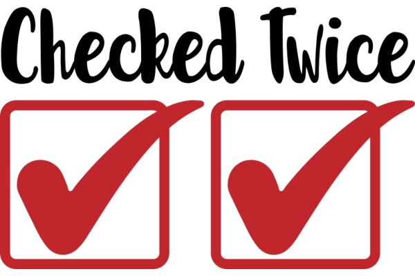 Check Twice: A Visual Guide to Double-Checking