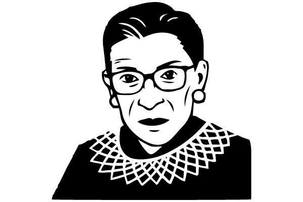 Portrait of Ruth Bader Ginsburg