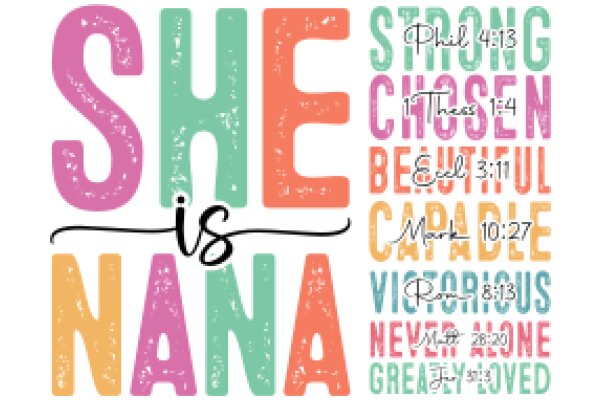 Celebrating the Strength and Beauty of Nana: A Colorful Tribute to a Loved One