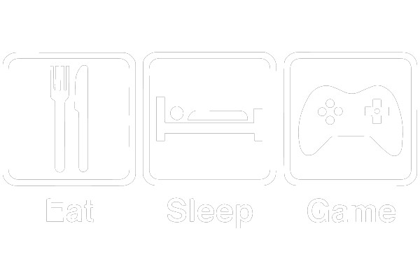 Simple Icons: Eat, Sleep, Game