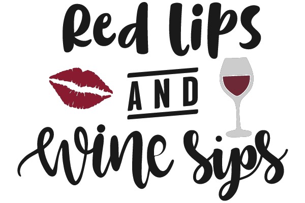 Red Lips and Wine Sips