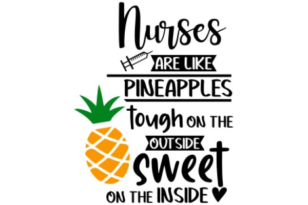 Nurse's Ode to Pineapples: A Playful Tribute to the Sweet and Tough Side of Nursing