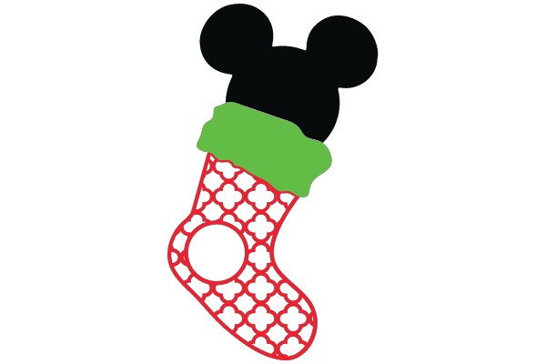 Mickey Mouse Christmas Stocking Clip Art