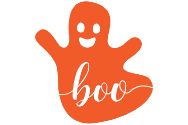Happy Halloween: A Friendly Ghost with a Smile and a Wave