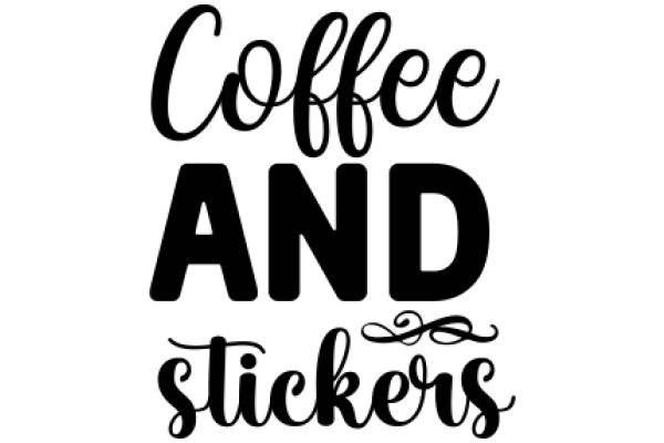 Coffee and Stickers: A Graphic Design for a Cafe