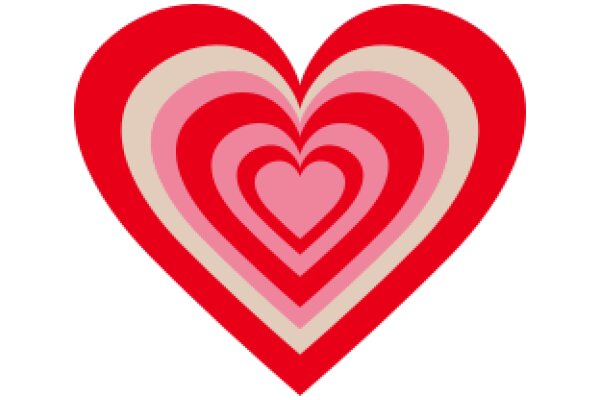 Vibrant Heart: A Colorful Symbol of Love and Affection