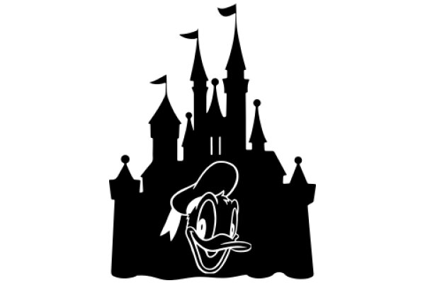 Disney's Classic Silhouette: Mickey Mouse and a Castle