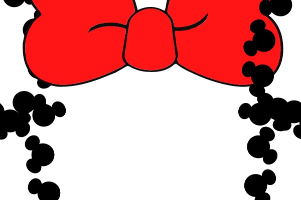 Minnie Mouse Head Silhouette