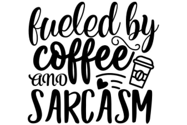 Fueled by Coffee and Sarcasm: A Graphic Design for Coffee Lovers