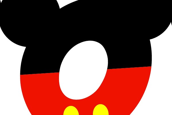 Mickey Mouse Silhouette
