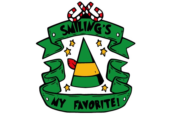 Smiling's My Favorite: A Festive Logo for a Holiday-themed Business
