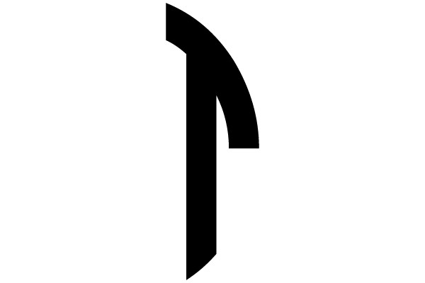 Black L-Shaped Shape