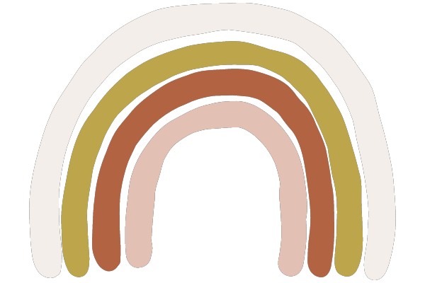 Simplified Rainbow Illustration