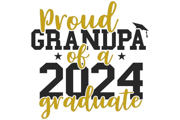 Proud Grandpa 2024 Graduate