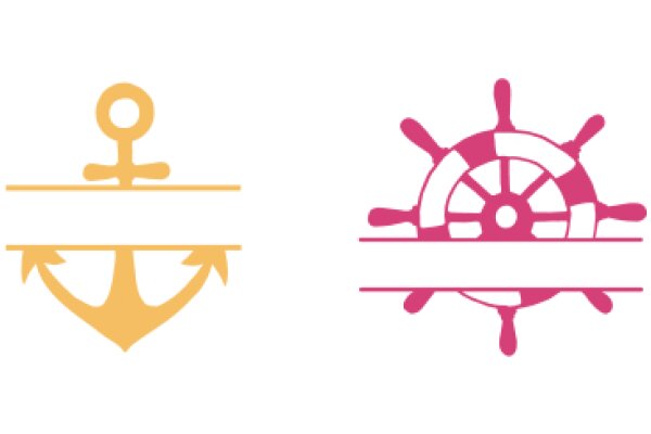 A Visual Comparison of Two Iconic Symbols: The Anchor and the Ship Wheel