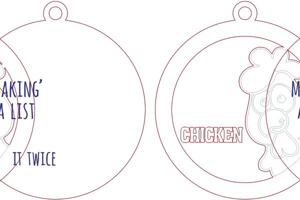 Making a List: A Guide to Creating a Chicken-Themed Ornament