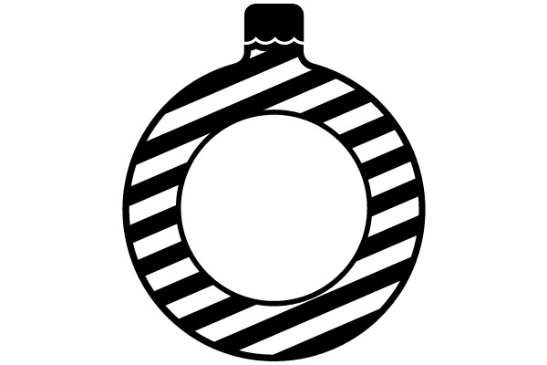 Striped Christmas Ornament
