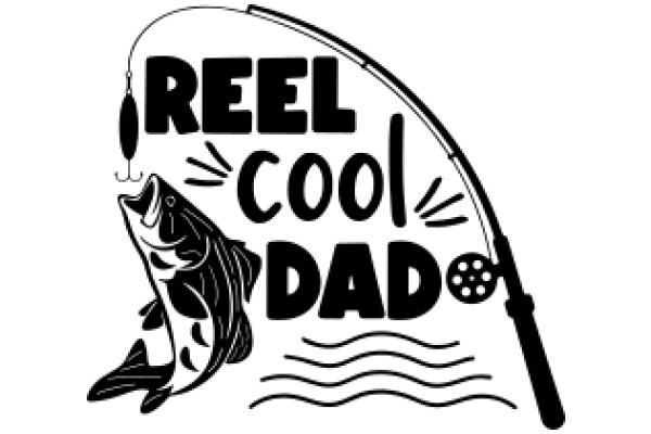 Reel Cool Dad: A Graphic Tribute to Fishing and Fatherhood