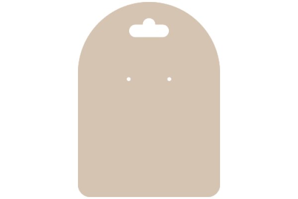 A Simple, Solid Beige Icon