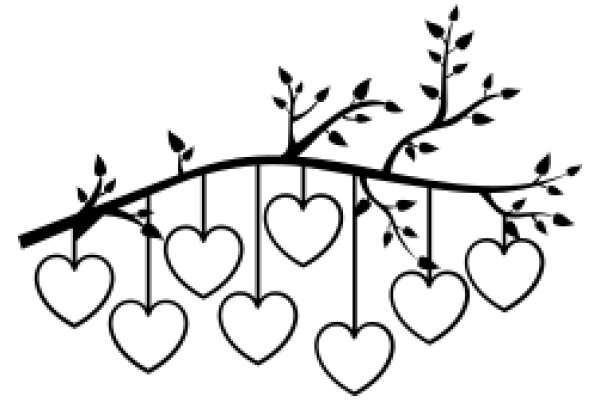 Elegant Tree of Hearts