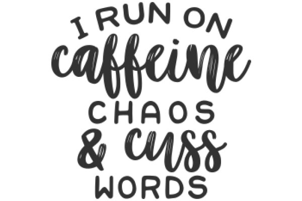 Run on Caffeine, Chaos, and Words: A Playful Take on the Writer's Life