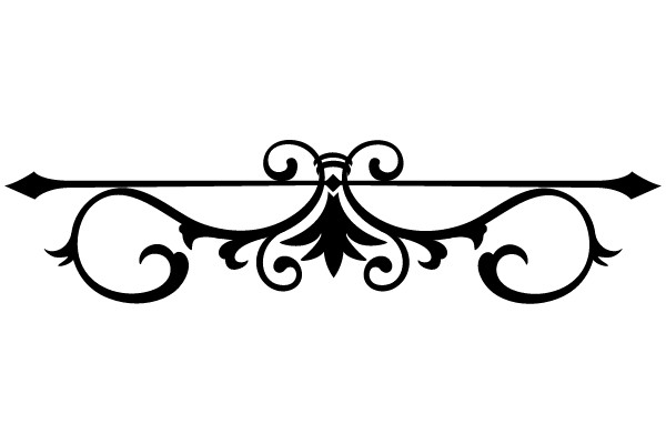 Ornamental Flourish: A Classic Vintage Frame Design